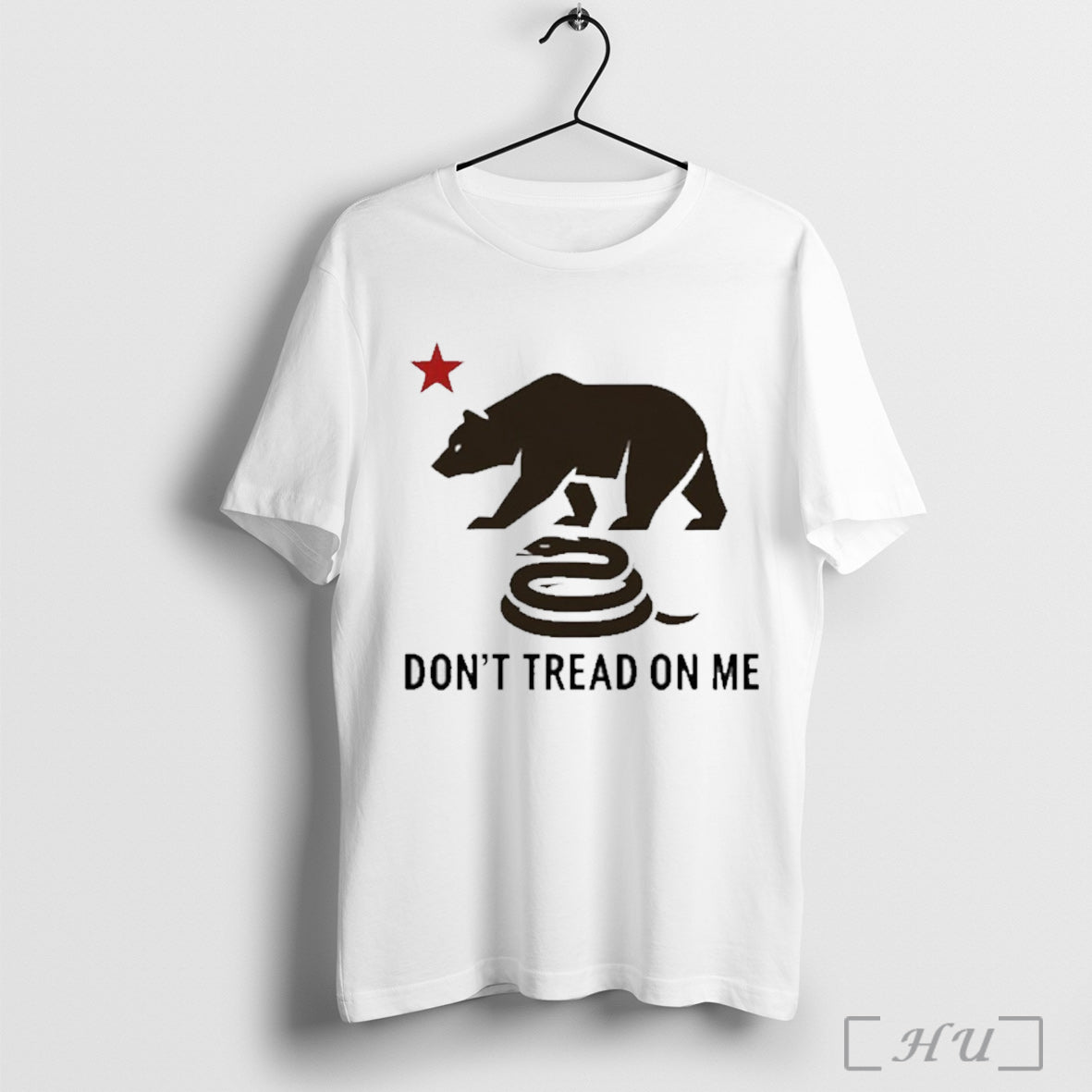 California The Tyrant King Dont Treat On Me - Adult & Kids T-Shirts, Sweatshirts & Hoodies apparel design preview 1