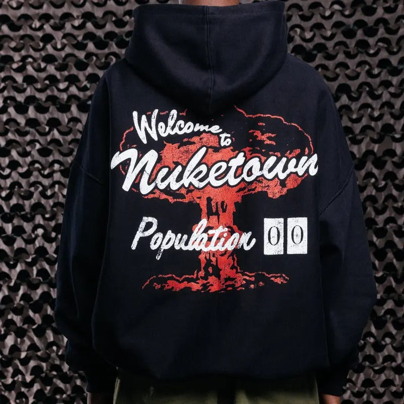 Call Duty Nuketown Black Casual Fabric Menswear - Adult & Kids T-Shirts, Sweatshirts & Hoodies apparel design preview 1