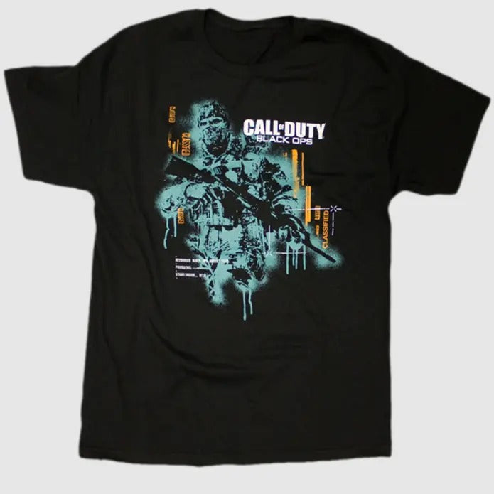 Call Duty Black Ops Classified Male - Adult & Kids T-Shirts, Sweatshirts & Hoodies apparel design preview 1