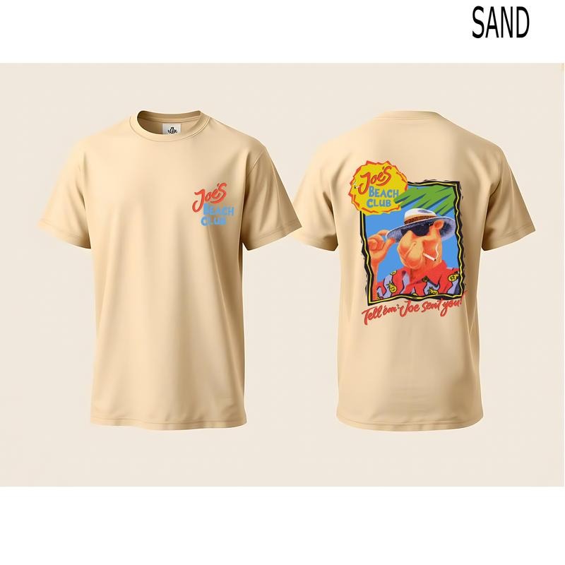 Camel Joe Beach Club Summer 2024 - Adult & Kids T-Shirts, Sweatshirts & Hoodies apparel design preview 1