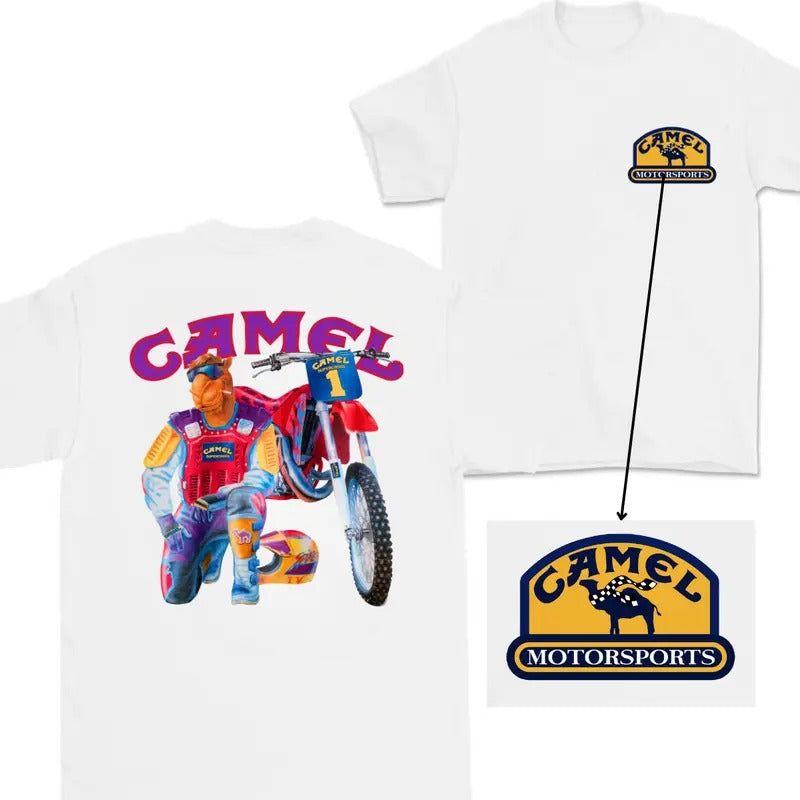 Camel Super Cross Vintage Racing 1993 Classic Cotton - Adult & Kids T-Shirts, Sweatshirts & Hoodies apparel design preview 1
