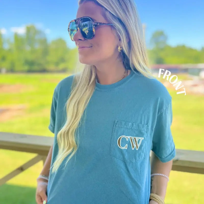 Cami Wade Lab Duck Pocket Comfort Colors - Adult & Kids T-Shirts, Sweatshirts & Hoodies apparel design preview 1