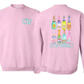 Cami Wade CHAMPAGNE STAY BUBBLY Front Back - Adult & Kids T-Shirts, Sweatshirts & Hoodies apparel design preview 1