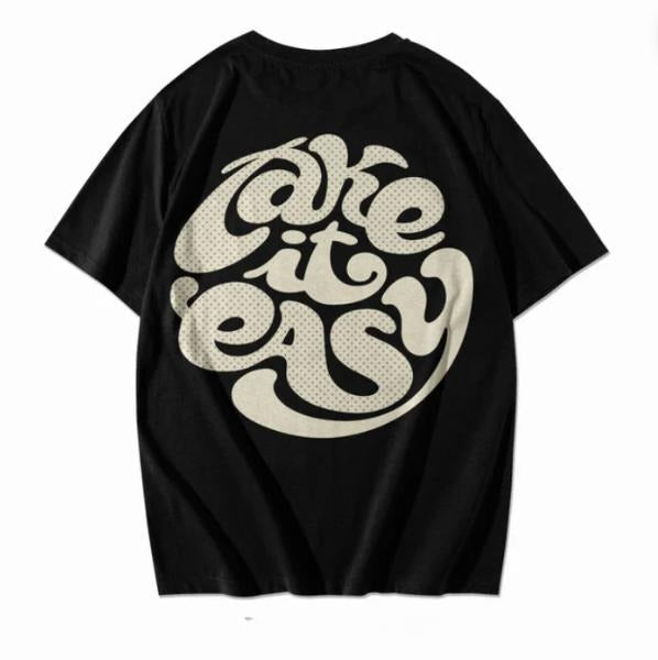 Camiseta "Take Easy" Fan Him Her Short Sleeve - Adult & Kids T-Shirts, Sweatshirts & Hoodies apparel design preview 1