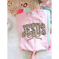 Camo Jesus Preppy Faith Based Blossom Comfort Colors - Adult & Kids T-Shirts, Sweatshirts & Hoodies apparel design preview 1