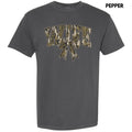 Camo Wife Coquette Comfort Colors 'NLB' - Adult & Kids T-Shirts, Sweatshirts & Hoodies apparel design preview 1