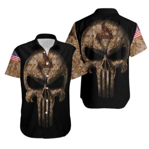Camouflage Skull St Louis Cardinals American Flag - Adult & Kids T-Shirts, Sweatshirts & Hoodies apparel design preview 1