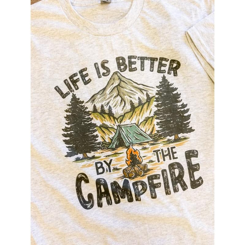 Campfire Top - Adult & Kids T-Shirts, Sweatshirts & Hoodies apparel design preview 1