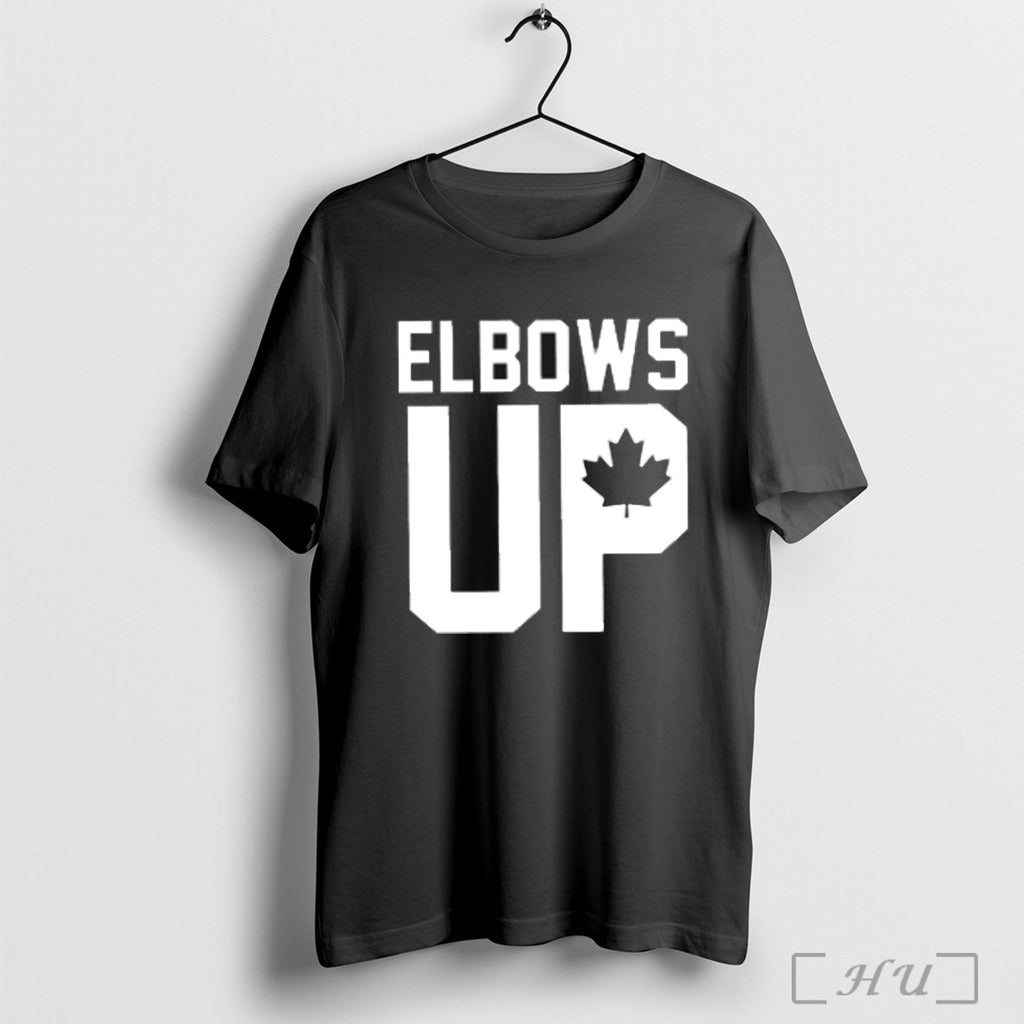 Canada Pride Elbows Up - Adult & Kids T-Shirts, Sweatshirts & Hoodies apparel design preview 1