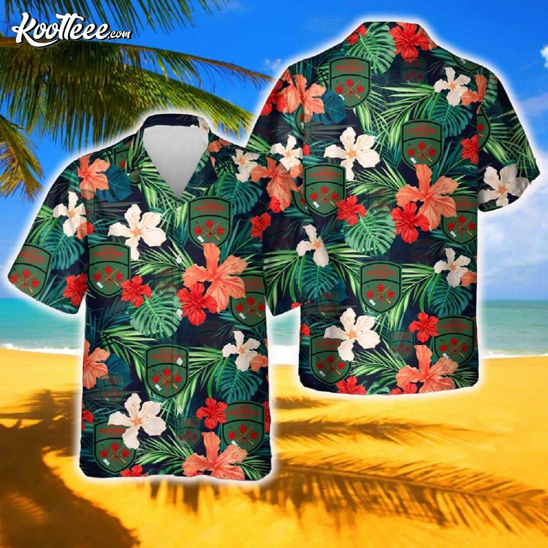 Canadian Army Rangers Hawaiian - Adult & Kids T-Shirts, Sweatshirts & Hoodies apparel design preview 1