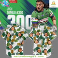 Josh Papalii 300 Game Canberra Raiders Hawaiian - Adult & Kids T-Shirts, Sweatshirts & Hoodies apparel design preview 1