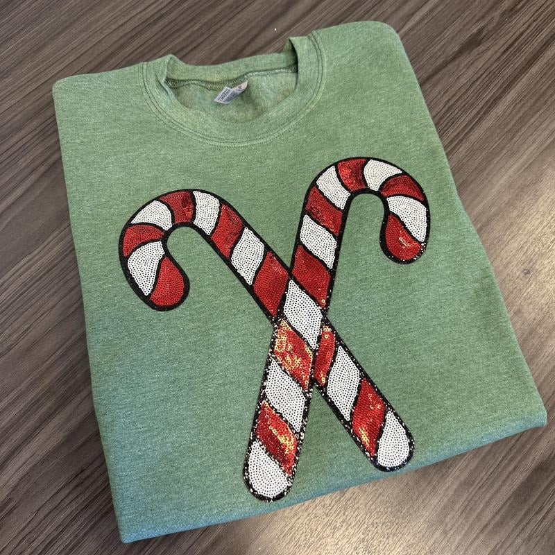 Candy Cane - Adult & Kids T-Shirts, Sweatshirts & Hoodies apparel design preview 1