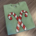 Candy Cane - Adult & Kids T-Shirts, Sweatshirts & Hoodies apparel design preview 1