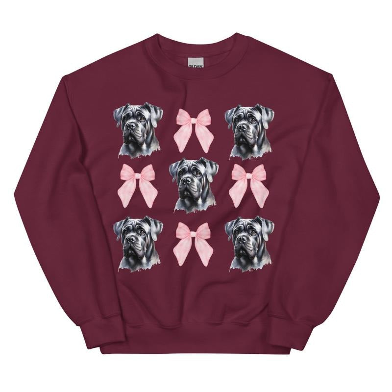 Cane Corso Floppy Ears Dog Mom Club - Adult & Kids T-Shirts, Sweatshirts & Hoodies apparel design preview 1