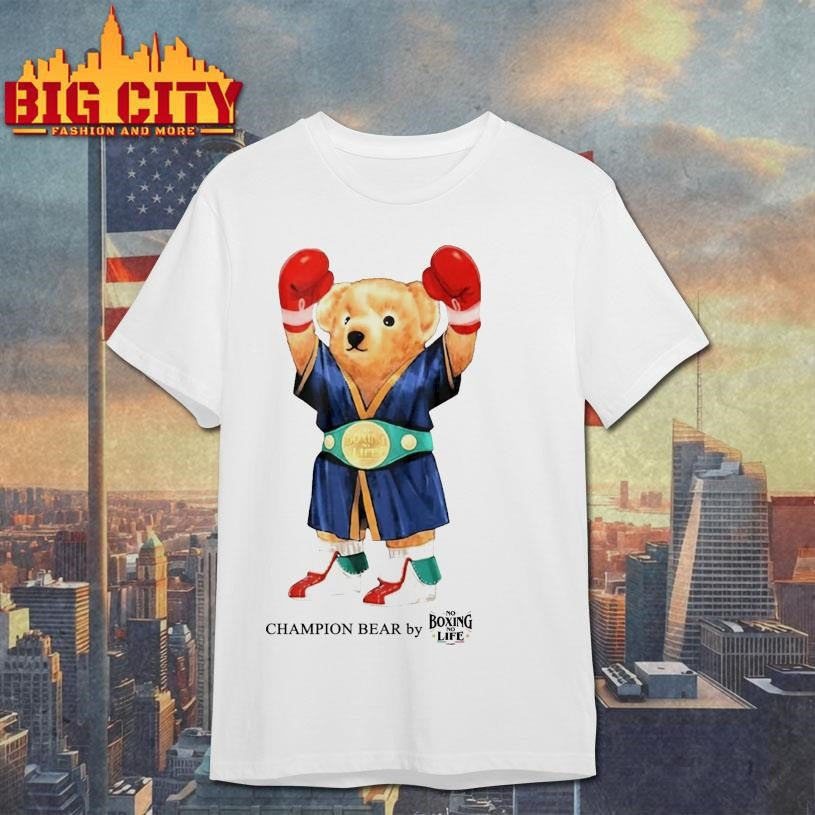 Canelo Turki Me La Pela Champion Bear Boxing Life - Adult & Kids T-Shirts, Sweatshirts & Hoodies apparel design preview 1