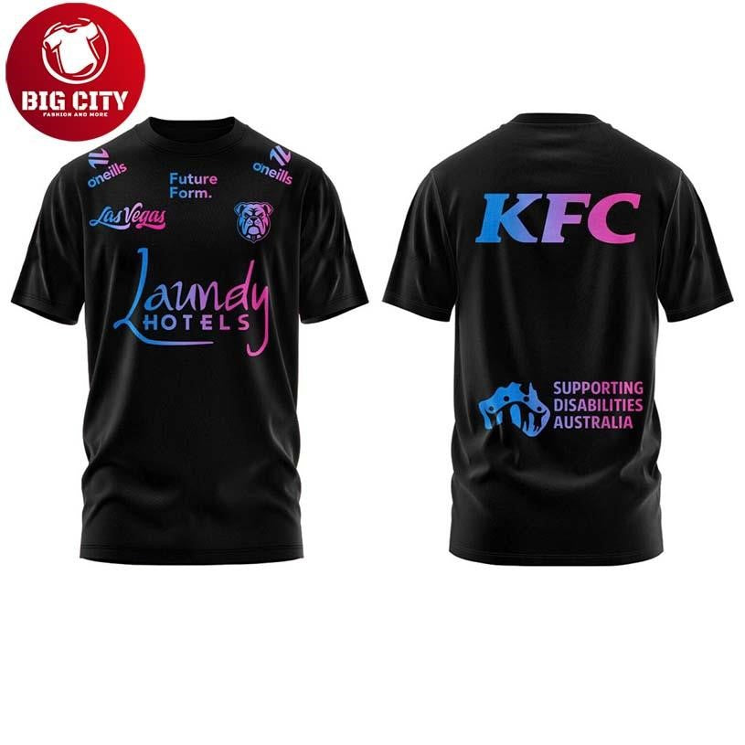 Canterbury-Bankstown Bulldogs Suppor Disabilities - Adult & Kids T-Shirts, Sweatshirts & Hoodies apparel design preview 1
