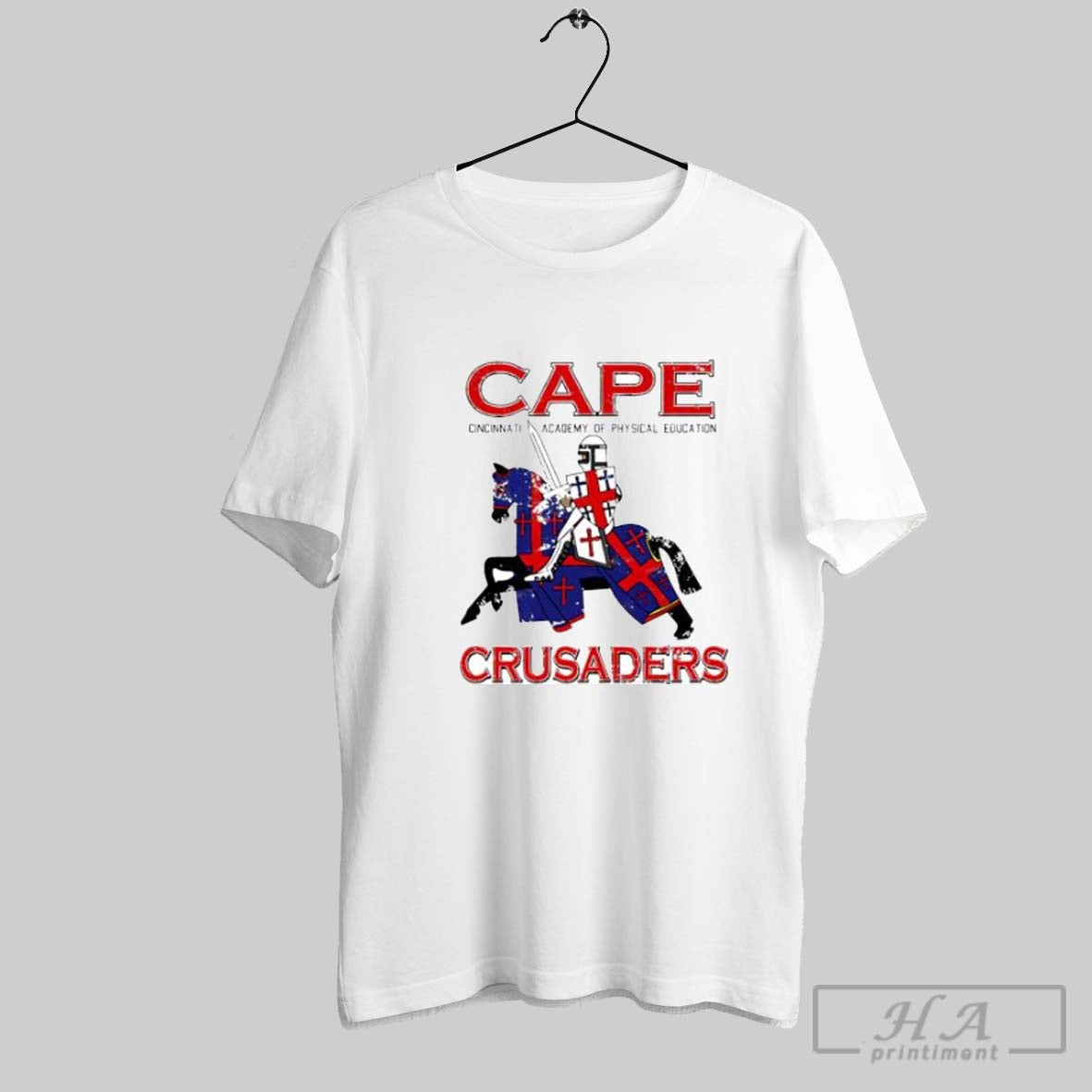 Cape Crusaders Cincinnati Academy Of Physical - Adult & Kids T-Shirts, Sweatshirts & Hoodies apparel design preview 1