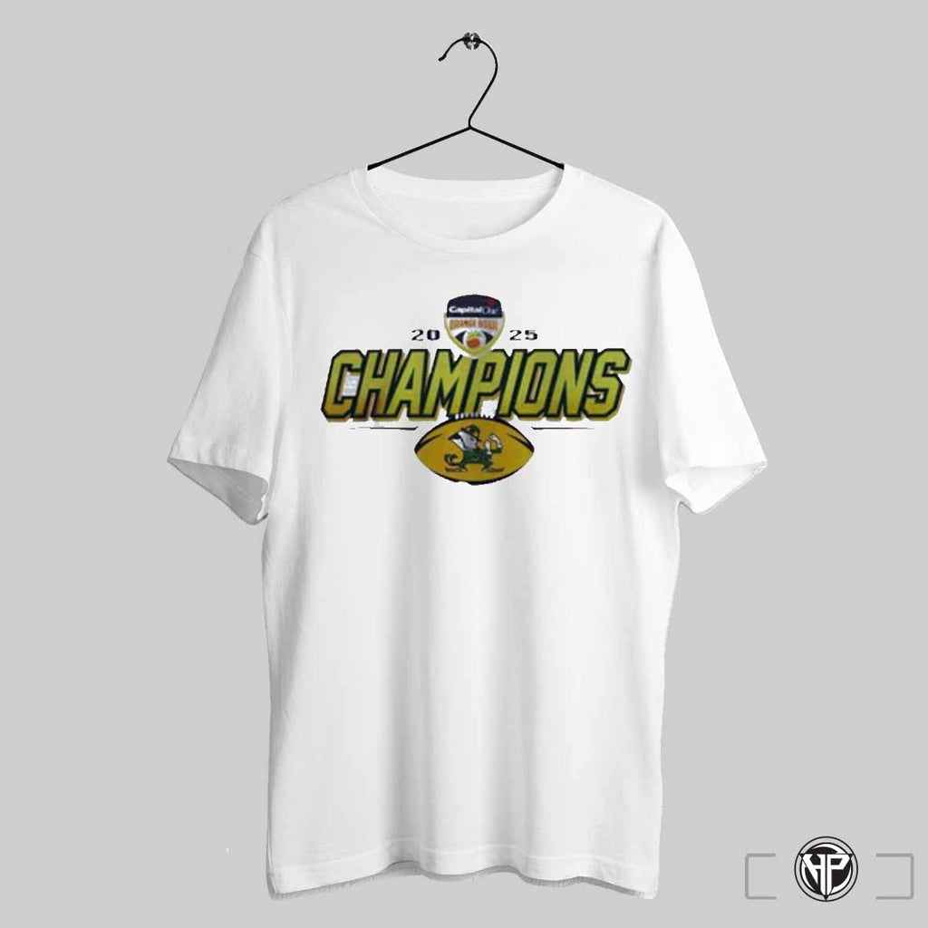 Capital One Orange Bowl 2025 Champions Notre Dame - Adult & Kids T-Shirts, Sweatshirts & Hoodies apparel design preview 1