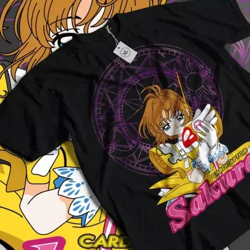 Cardcaptor Sakura Anime New HOT Art.Hot - Adult & Kids T-Shirts, Sweatshirts & Hoodies apparel design preview 1