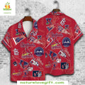 St Louis Cardinals MLB Hawaiian Stylish Baseball - Adult & Kids T-Shirts, Sweatshirts & Hoodies apparel design preview 1