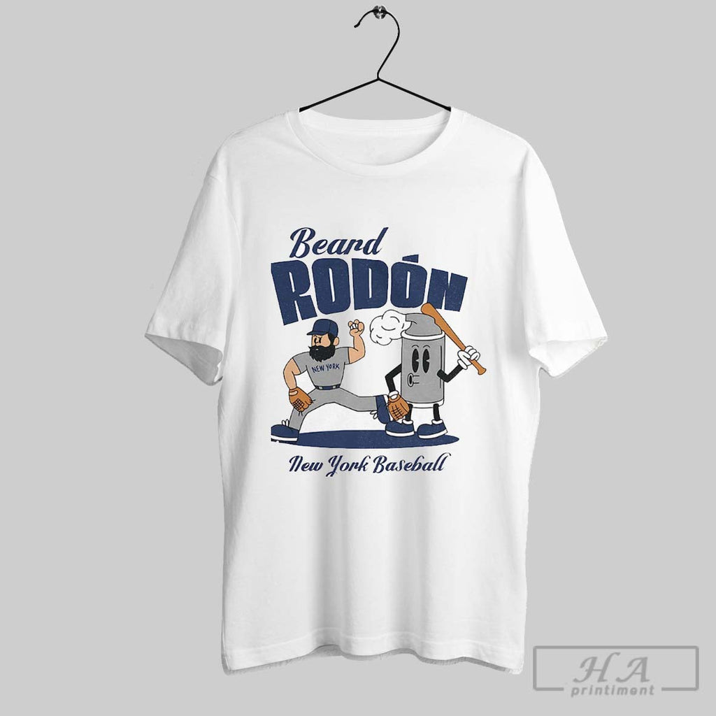 Carlos Rodon New York Baseball Summer Cartoon - Adult & Kids T-Shirts, Sweatshirts & Hoodies apparel design preview 1
