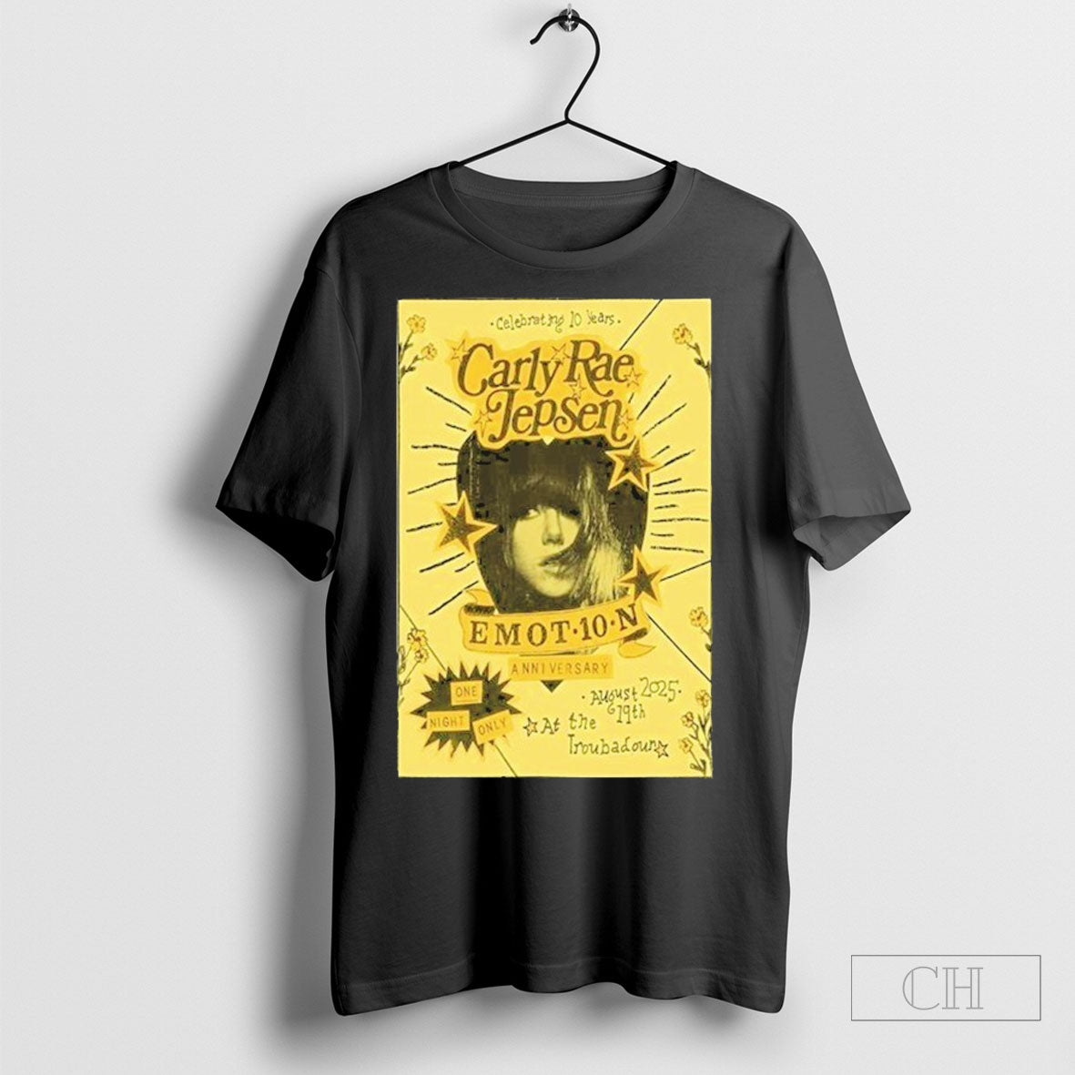 Carly Rae Jepsen Emotion Anniversary 10 Years 2025 - Adult & Kids T-Shirts, Sweatshirts & Hoodies apparel design preview 1