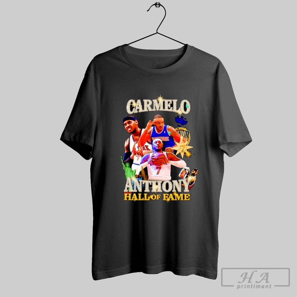 Carmelo Anthony Hall Of Fame Sweater And V Neck - Adult & Kids T-Shirts, Sweatshirts & Hoodies apparel design preview 1