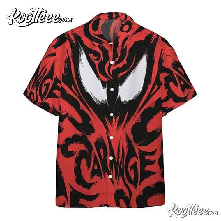 Carnage Red Venom Hawaiian - Adult & Kids T-Shirts, Sweatshirts & Hoodies apparel design preview 1