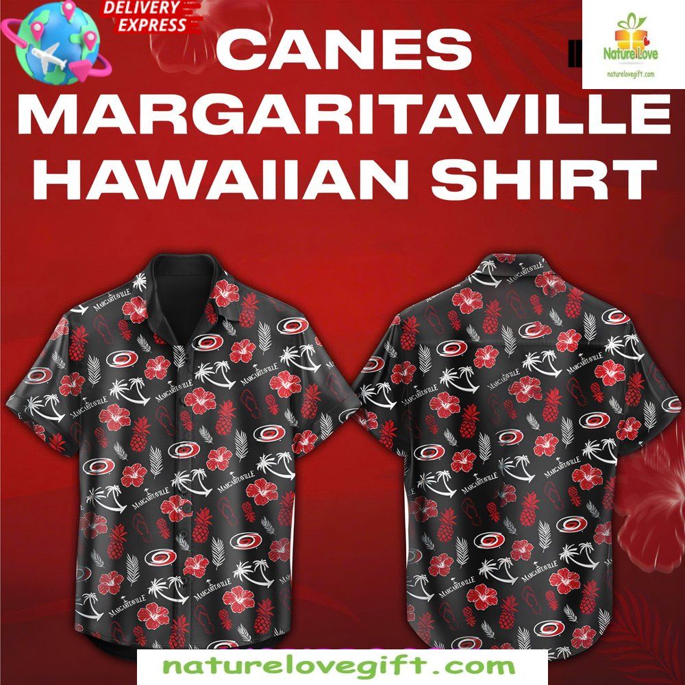 Carolina Hurricanes Margaritaville Night 2026 - Adult & Kids T-Shirts, Sweatshirts & Hoodies apparel design preview 1