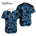 Carolina Panthers Curved Hawaiian - Adult & Kids T-Shirts, Sweatshirts & Hoodies apparel design preview 1