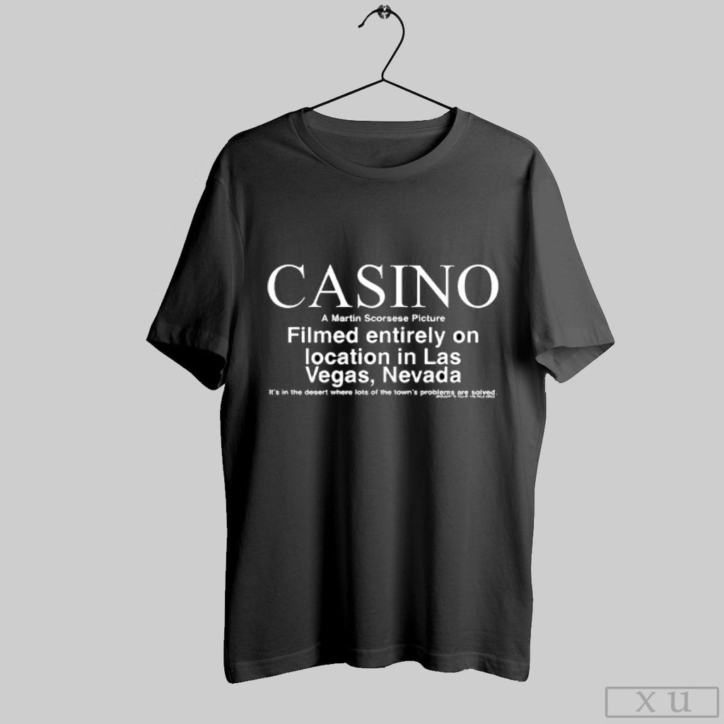 Casino A Martin Scorsese Picture - Adult & Kids T-Shirts, Sweatshirts & Hoodies apparel design preview 1