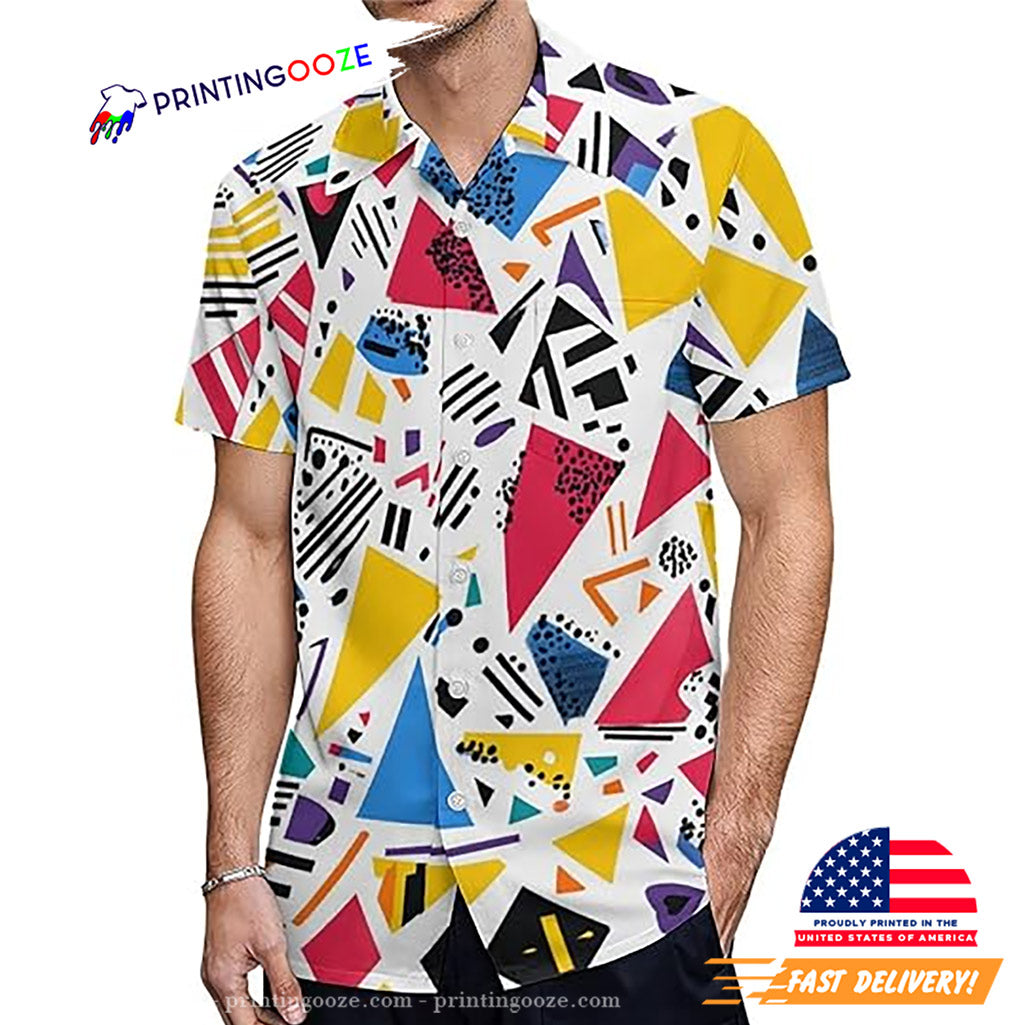 Casual Button Down Tropical Floral Summer Beach - Adult & Kids T-Shirts, Sweatshirts & Hoodies apparel design preview 1