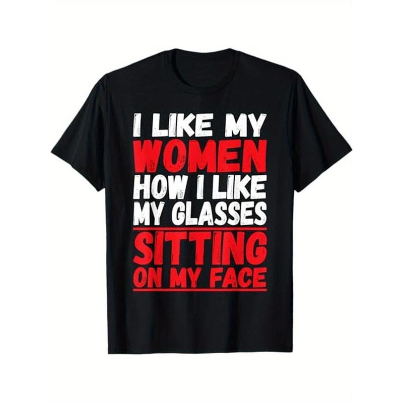 [Casual Outing] Cotton "I Like My How Glasses Sitting - Adult & Kids T-Shirts, Sweatshirts & Hoodies apparel design preview 1