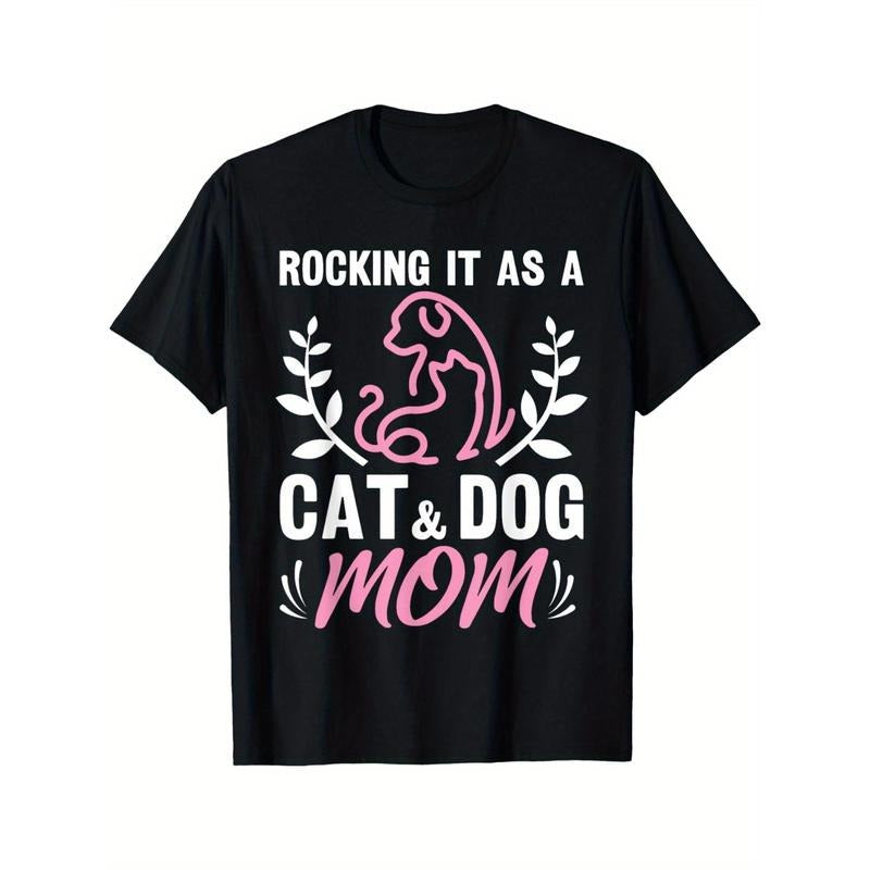 Cat Dog Mom Fur Mama Made USA - Adult & Kids T-Shirts, Sweatshirts & Hoodies apparel design preview 1