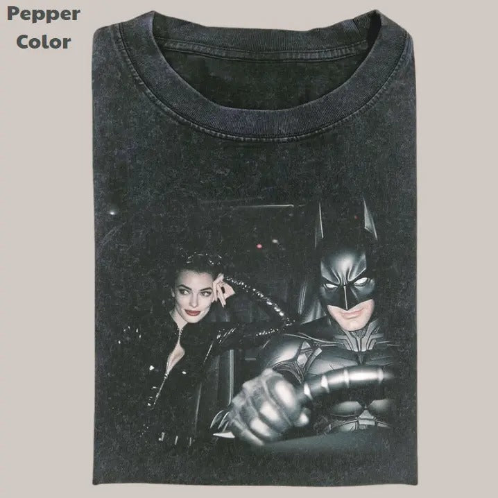 Cat Bat Hero Vintage Meme Cringe Funny Dumb Movie - Adult & Kids T-Shirts, Sweatshirts & Hoodies apparel design preview 1