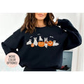 Cat Halloween Lover Spooky Season - Adult & Kids T-Shirts, Sweatshirts & Hoodies apparel design preview 1