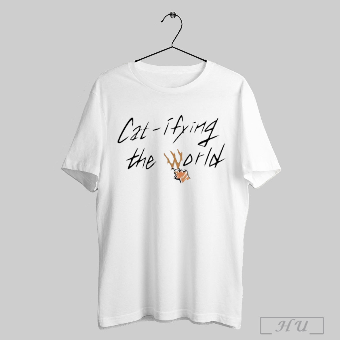 Cat Ifying The World - Adult & Kids T-Shirts, Sweatshirts & Hoodies apparel design preview 1