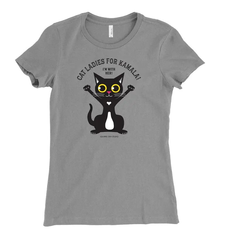 Cat Kamala Her - Adult & Kids T-Shirts, Sweatshirts & Hoodies apparel design preview 1