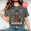 Cat Lady Tarot Card Lover Mom Lovers Funny - Adult & Kids T-Shirts, Sweatshirts & Hoodies apparel design preview 1