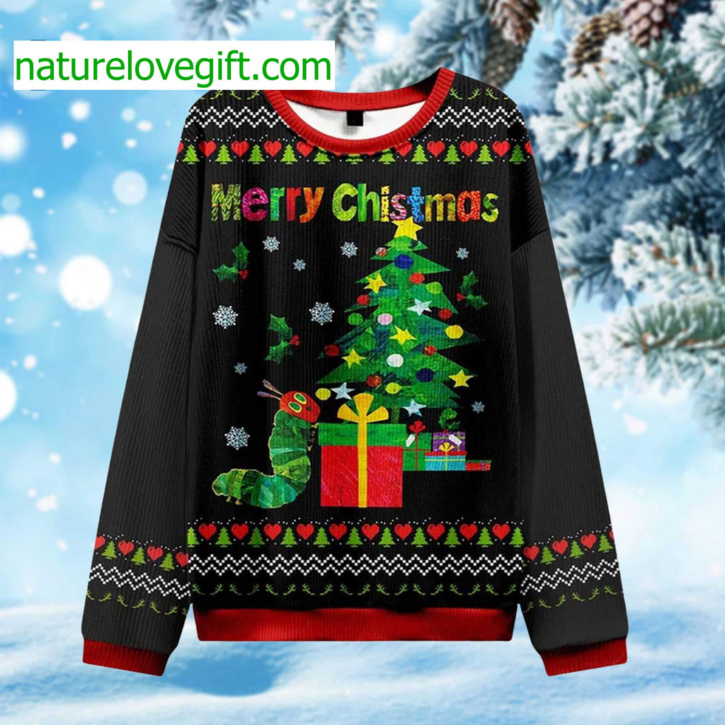Caterpillar Ugly Christmas Sweater - Holiday Gift product image