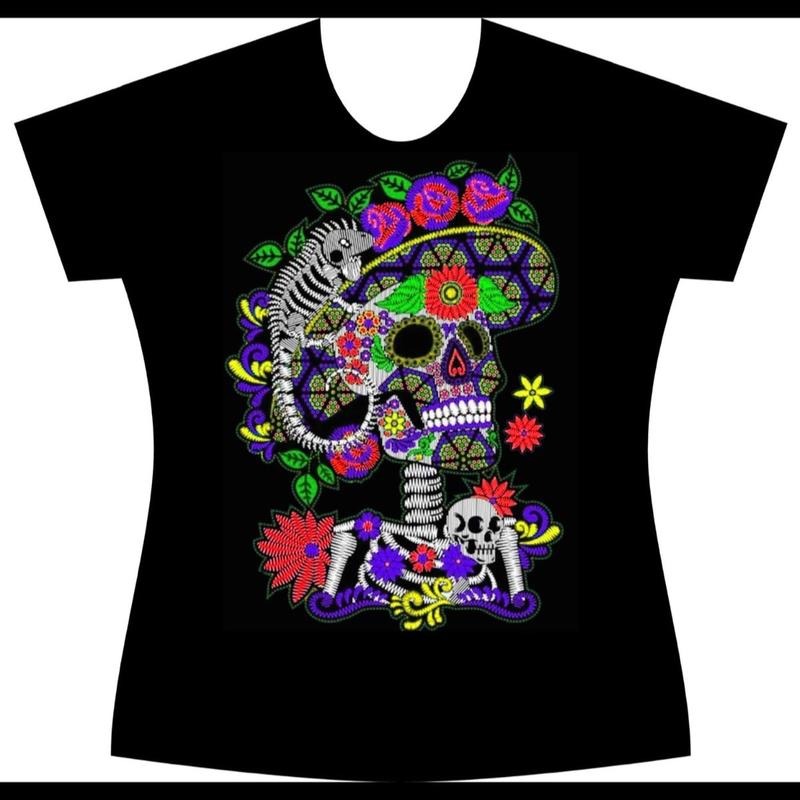 Catrina Blouse Cotton Black - Adult & Kids T-Shirts, Sweatshirts & Hoodies apparel design preview 1