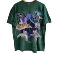 Cats Floating Galaxy Vintage 90s Retro Funny Cat Meme - Adult & Kids T-Shirts, Sweatshirts & Hoodies apparel design preview 1
