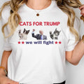 Cats Trump Cat Lovers Donald Funny Save Our Pets - Adult & Kids T-Shirts, Sweatshirts & Hoodies apparel design preview 1