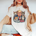 Cats Trump Republican Cat Lover 2024 Conservative - Adult & Kids T-Shirts, Sweatshirts & Hoodies apparel design preview 1