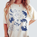 Cats Space Funny Cat Retro Vintage Lover Top - Adult & Kids T-Shirts, Sweatshirts & Hoodies apparel design preview 1