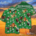Cattle Lovers Green Floral Trendy Hawaiian - Adult & Kids T-Shirts, Sweatshirts & Hoodies apparel design preview 1