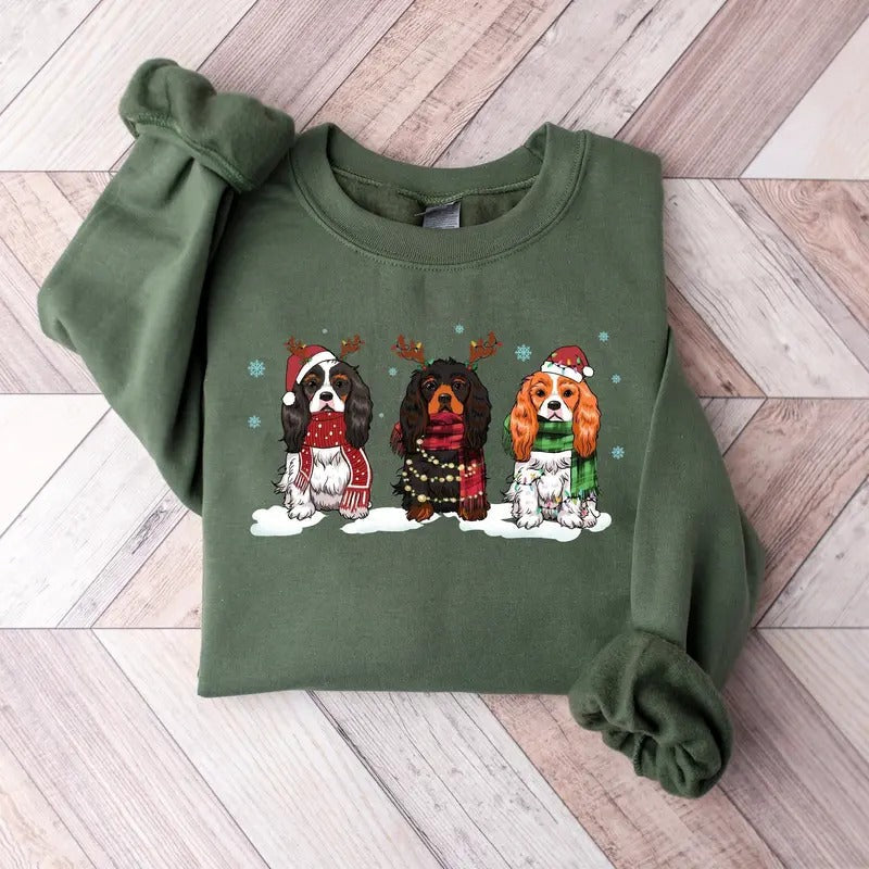 Cavalier King Charles Spaniel Dog Mom Lover - Adult & Kids T-Shirts, Sweatshirts & Hoodies apparel design preview 1