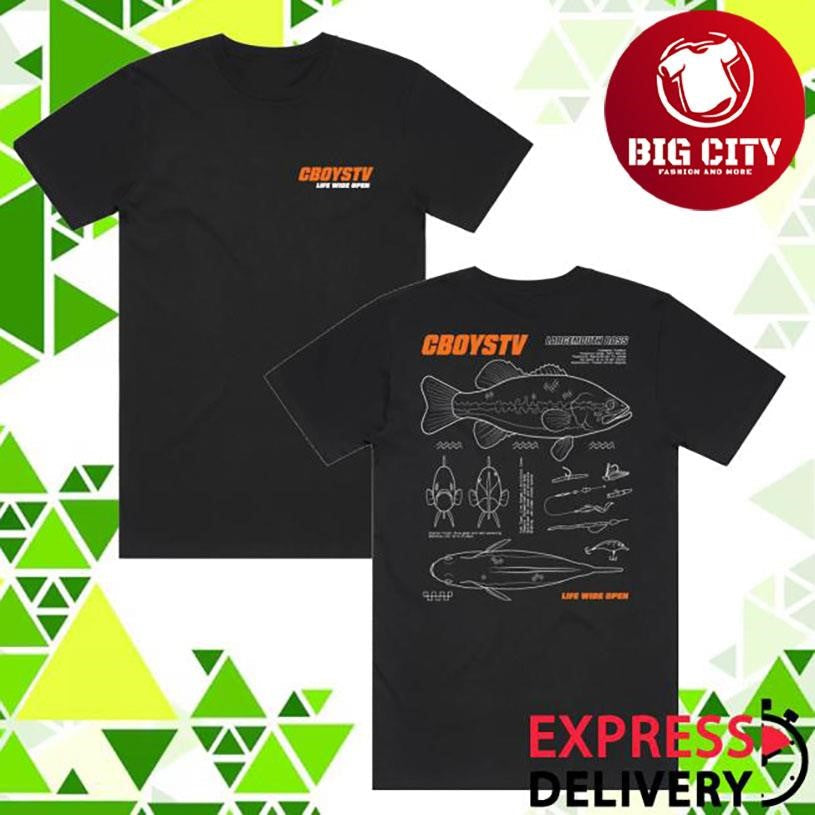 Cboystv Bass Spec Two Sided - Adult & Kids T-Shirts, Sweatshirts & Hoodies apparel design preview 1