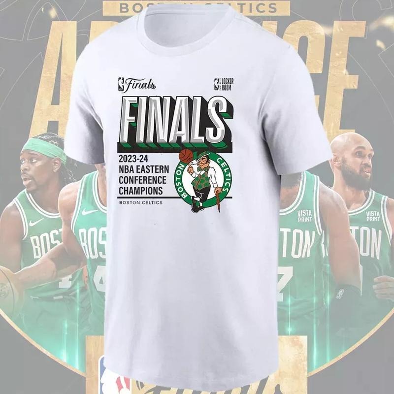 Celtic Eastern Conference Champs 2024 Basketball Fan - Adult & Kids T-Shirts, Sweatshirts & Hoodies apparel design preview 1