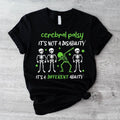 Cerebral Palsy Awareness Funny CP Warrior Cool - Adult & Kids T-Shirts, Sweatshirts & Hoodies apparel design preview 1